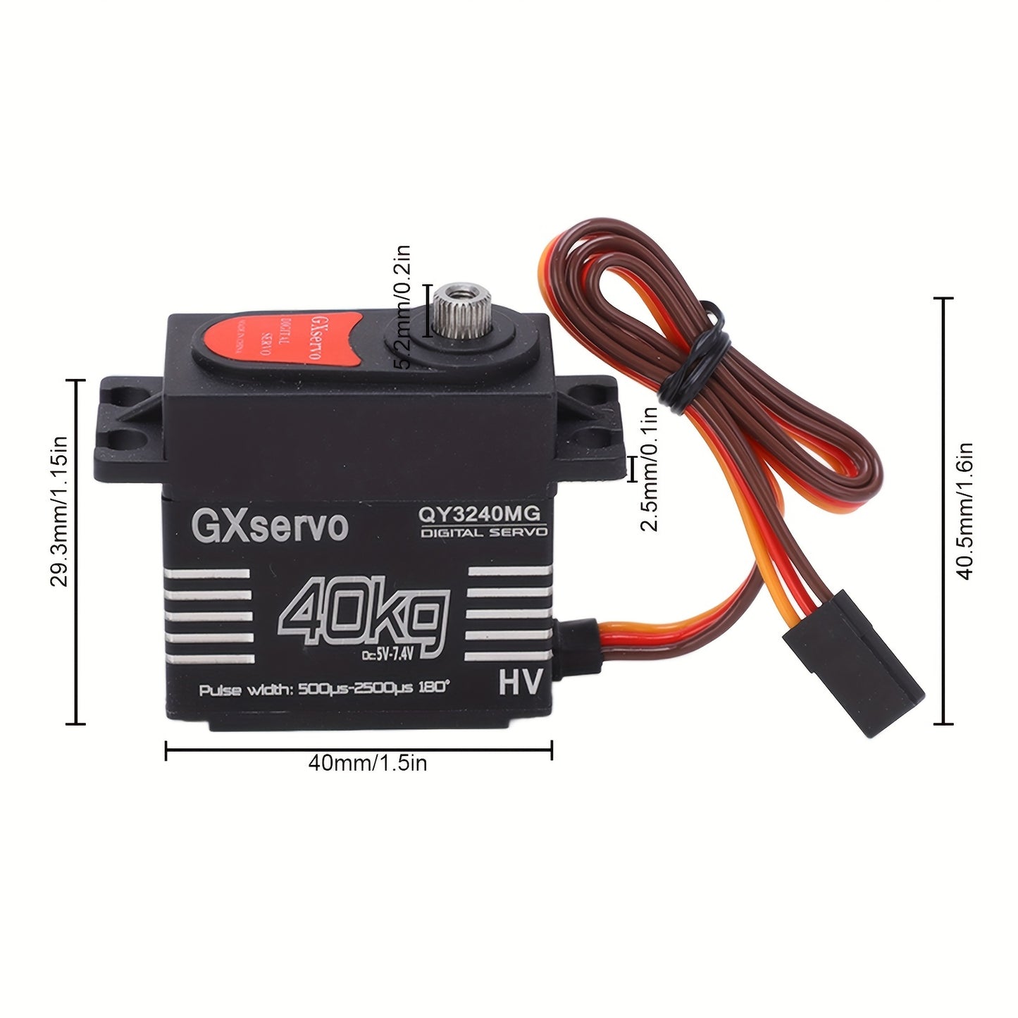 88.18LB High Torque Digital Motor Servo: Upgrade Your 1/8 or 1/10 RC Car Now! Christmas Thanksgiving Halloween Gift