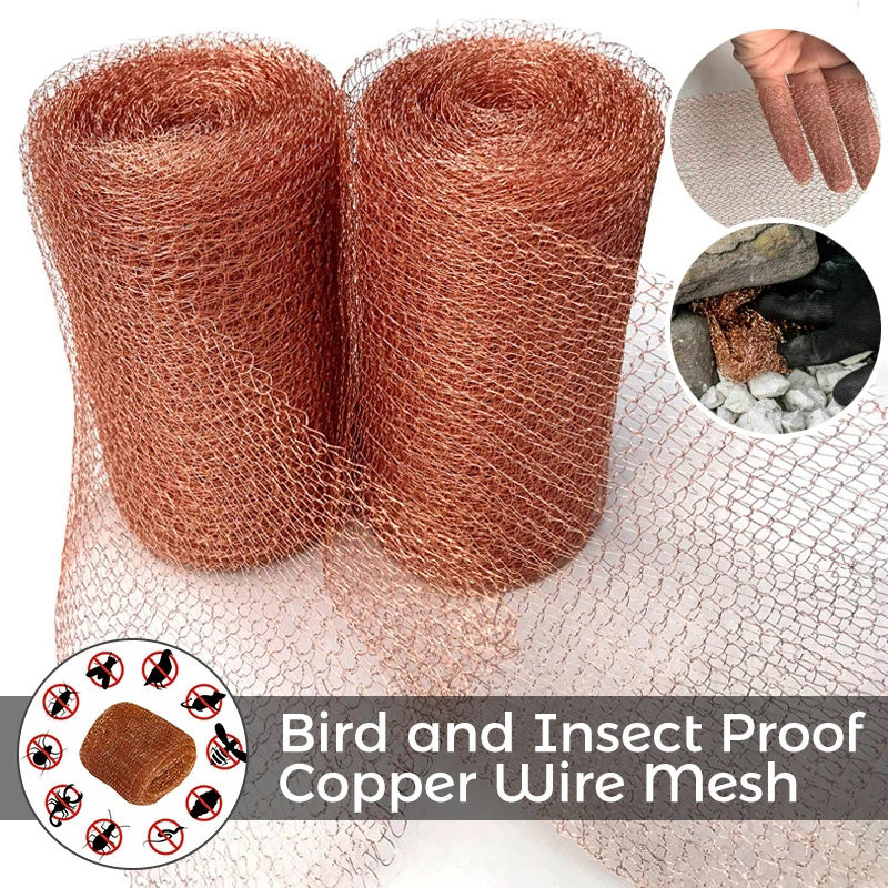 1 Set, Pure Copper Mesh Anti-snail Copper Wire Filter Sanitary Food Grade For Distillation Home Brew Beer Garden Supplies Tuin Artikele