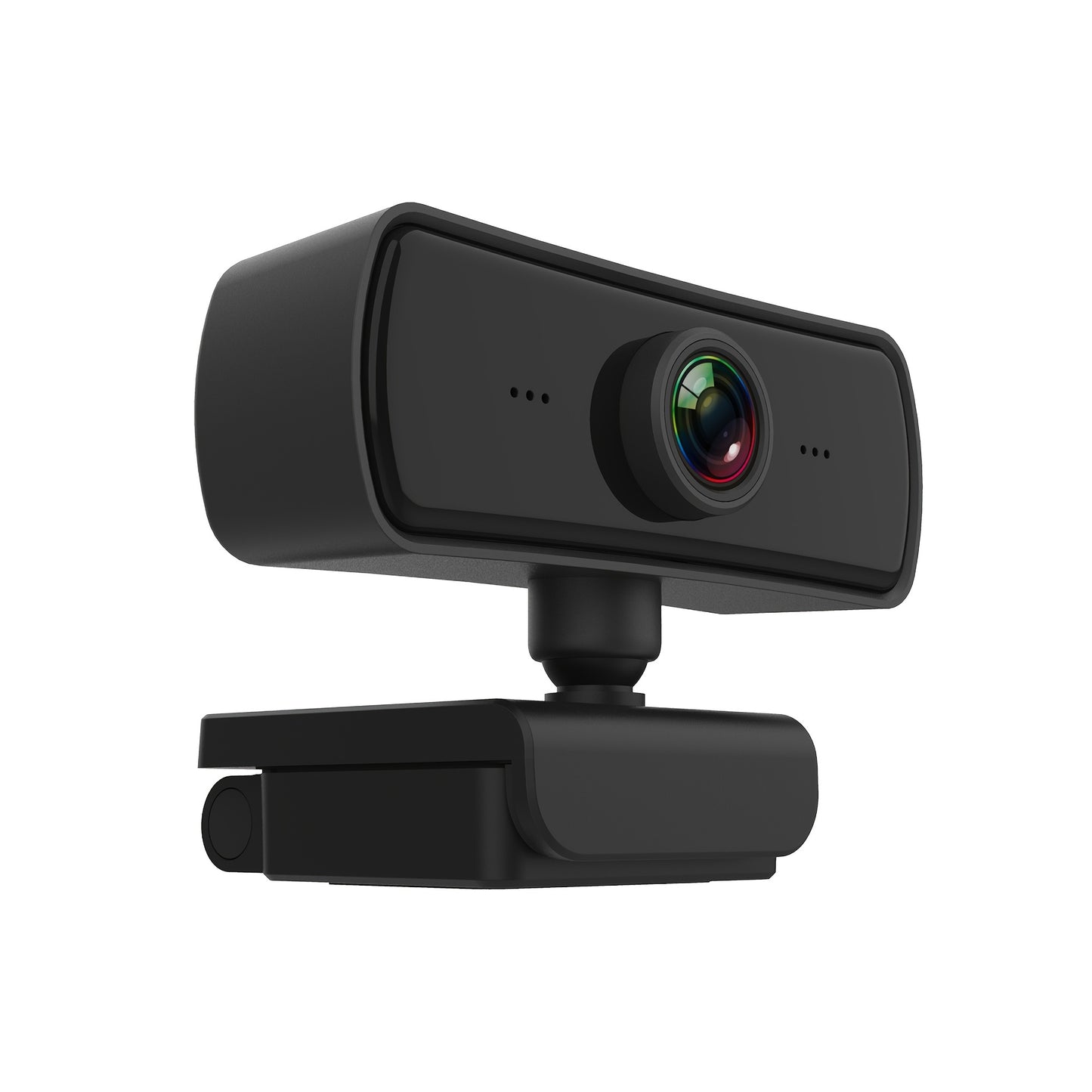 1pc 2K Webcam With Microphone For PC & Laptop, USB Webcam With Privacy Cover, Plug & Play, Suitable For Streaming/Gaming/Video Conferencing & Zoom/YouTube/Cisco WebEx/Google Meet