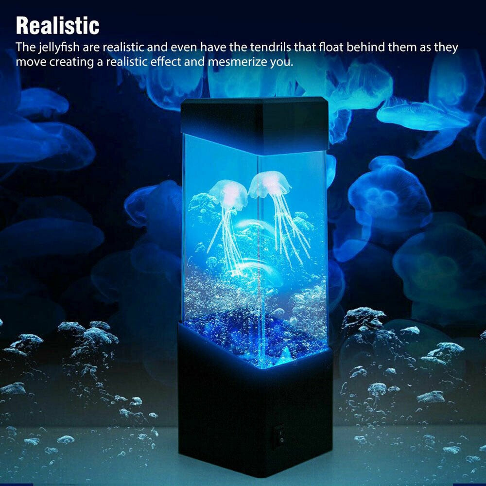 Jellyfish Light Lava Lamp Aquarium Room Decoration Led Room Lights
