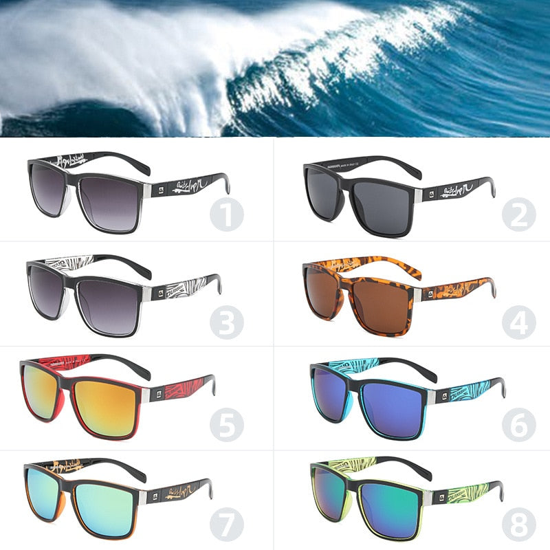 Classic Square Vintage Sunglasses Men Women Sports Outdoor Beach Surfing Colorful Shades Sun Glasses UV400 Goggles Wholesale