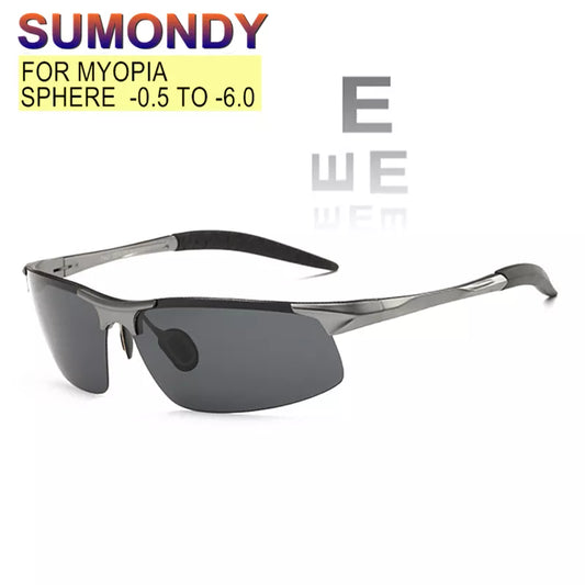 Prescription Sports Sunglasses For Myopia -0.5 To -6.0 Women Men Polarized Sun Glasses For Cycling Neasighted Astigmatism SU13